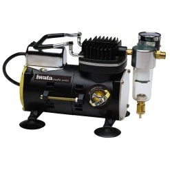 Iwata Sprint Jet - Quiet, Compact, Powerful & Reliable Air Compressor With Air Hose