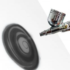 Custom Body Art Black Airbrush Temporary Tattoo Body Paint Makeup, 1 Oz.