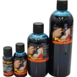 Custom Body Art Blue Airbrush Temporary Tattoo Body Paint Makeup, 8 Oz.