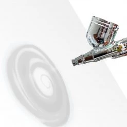 Custom Body Art Alcohol-Based Body Paint White Airbrush Temporary Tattoo Body Paint Makeup, 1 Oz.