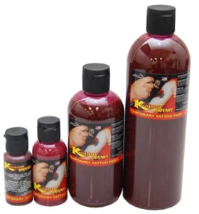 Custom Body Art Pink Airbrush Temporary Tattoo Body Paint Makeup, 1 Oz. Alcohol-Based Body Paint 7 Custom Body Art Pink Airbrush Temporary Tattoo Body Paint Makeup, 1 Oz. Alcohol-Based Body Paint