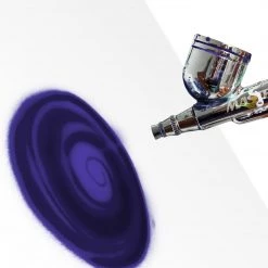 Custom Body Art Purple Airbrush Temporary Tattoo Body Paint Makeup, 8 Oz. Alcohol-Based Body Paint