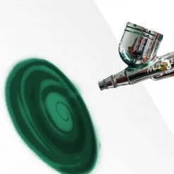 Custom Body Art Alcohol-Based Body Paint Emerald Airbrush Temporary Tattoo Body Paint Makeup, 1 Oz.