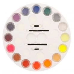 Custom Body Art 16 Color Rainbow Wheel Glitter Tattoo Set & 32 Color Face Painting Combo Set - 50 Variety Stencils 2 Glitter Brushes 4 Body Glues 24 Sponges 8 Brushes Alcohol-Based Body Paint 10 Custom Body Art 16 Color Rainbow Wheel Glitter Tattoo Set & 32 Color Face Painting Combo Set - 50 Variety Stencils 2 Glitter Brushes 4 Body Glues 24 Sponges 8 Brushes Alcohol-Based Body Paint