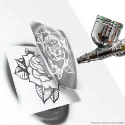 Alcohol-Based Body Paint Custom Body Art 2 Color Kit Temporary Tattoo Airbrush Paint Body Ink Set