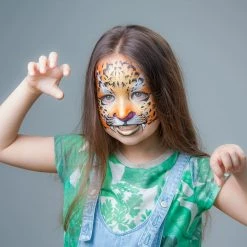 Custom Body Art Set Of 16 Colors 1-oz Bottles Of Water Based Face-Body Airbrush Colors Alcohol-Based Body Paint