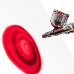 Custom Body Art Red Airbrush Face & Body Water Based Paint For Kids, 8 Oz. Water Based Body Paint