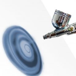 Custom Body Art Blue Airbrush Face & Body Water Based Paint For Kids, 8 Oz.