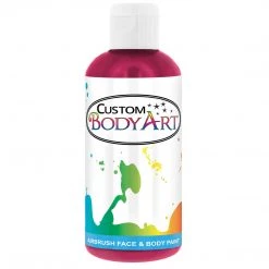 Custom Body Art Pink Airbrush Face & Body Water Based Paint For Kids, 8 Oz.