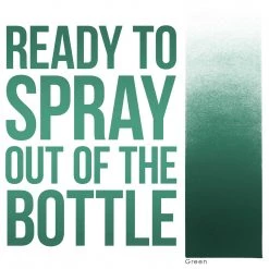 Custom Body Art Green Airbrush Face & Body Water Based Paint For Kids, 1 Oz. Water Based Body Paint