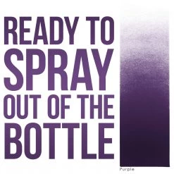 Custom Body Art Purple Airbrush Face & Body Water Based Paint For Kids, 8 Oz. Water Based Body Paint