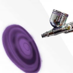 Custom Body Art Purple Airbrush Face & Body Water Based Paint For Kids, 8 Oz. Water Based Body Paint