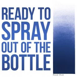 Custom Body Art Royal Blue Airbrush Face & Body Water Based Paint For Kids, 8 Oz.