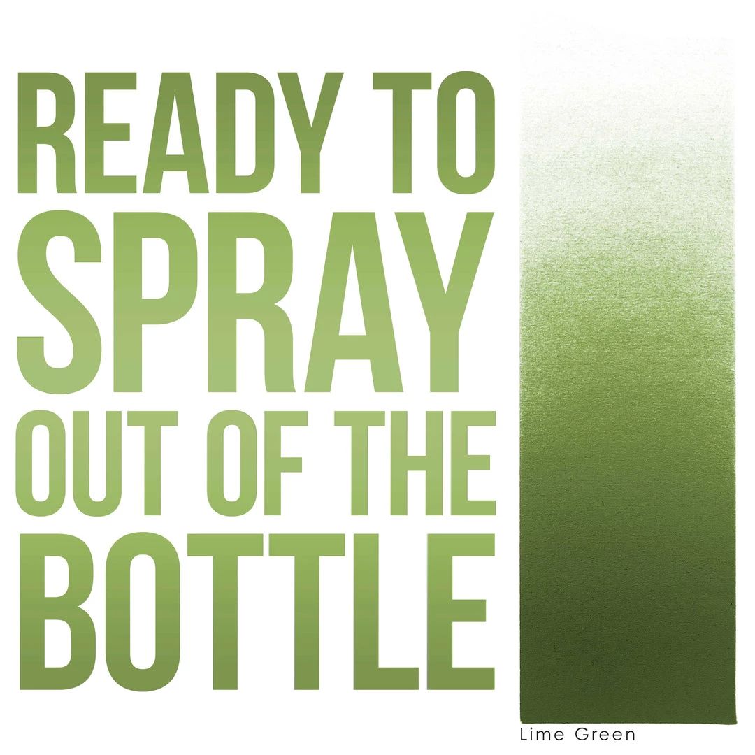 Custom Body Art Lime Green Airbrush Face & Body Water Based Paint For Kids, 1 Oz. 4 Custom Body Art Lime Green Airbrush Face & Body Water Based Paint For Kids, 1 Oz.