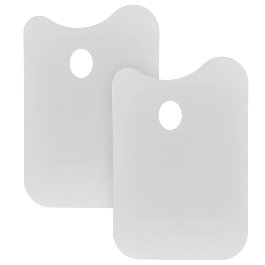 Custom Shop Plastic 14-1/2" X 10" Body Filler Mixing Board/Pallete - (Pack Of 2) 3 Custom Shop Plastic 14-1/2" X 10" Body Filler Mixing Board/Pallete - (Pack Of 2)