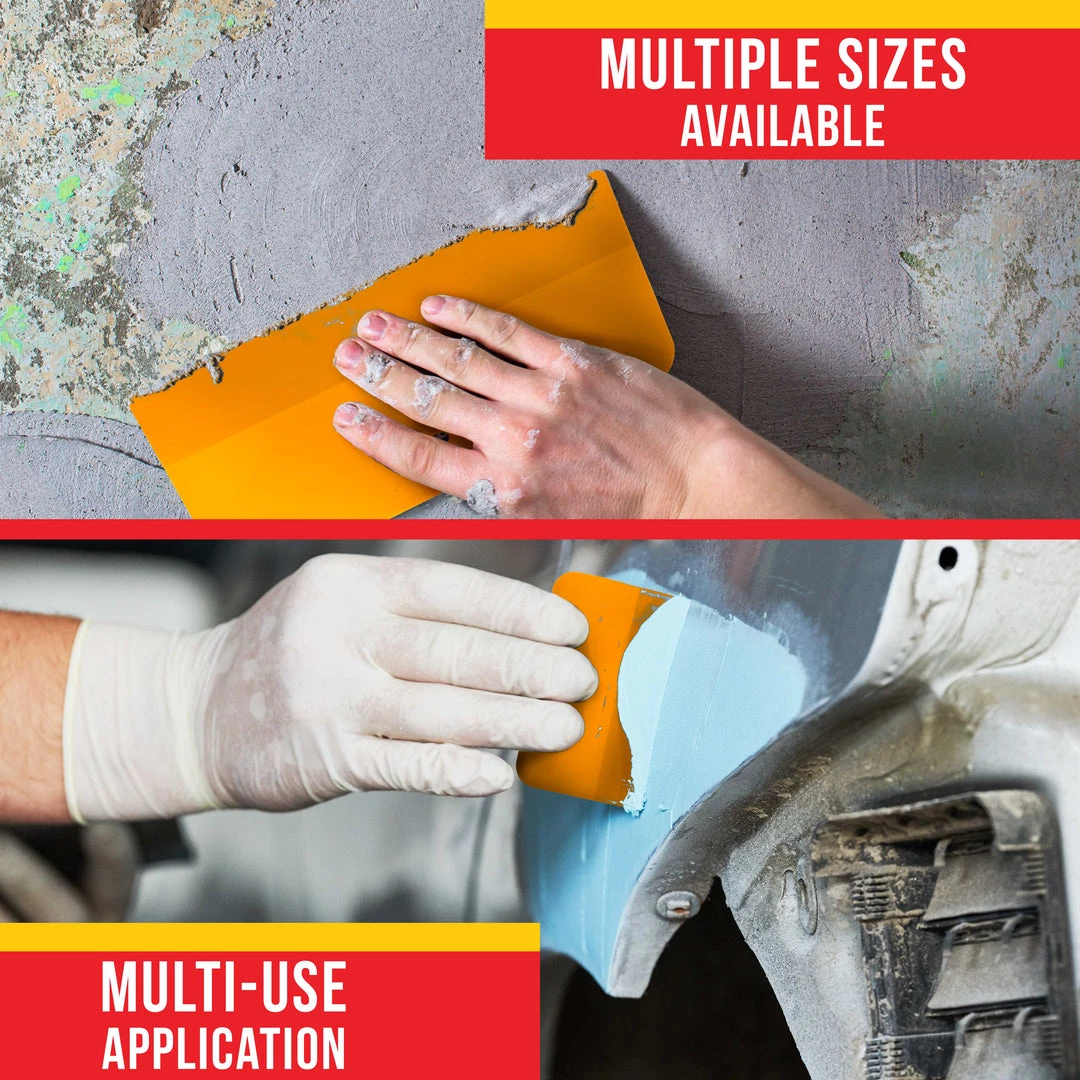 Custom Shop Body Filler Mixing Board With Plastic Spreaders 6 Custom Shop Body Filler Mixing Board With Plastic Spreaders