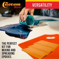 Custom Shop Body Filler Mixing Board With Plastic Spreaders 11 Custom Shop Body Filler Mixing Board With Plastic Spreaders