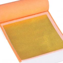 Custom Shop Genuine 23 Karat Gold Leaf - 1 Book Of 25 Leaves