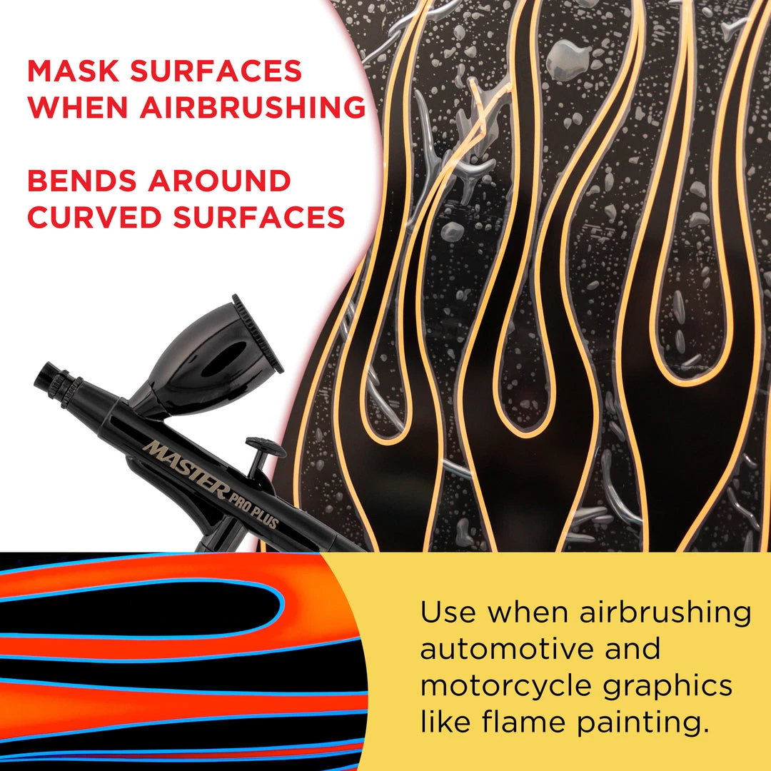 Custom Shop 6" X 150' Roll Of Clear Masking Film/Frisket For Artists, Airbrush Graphics, Automotive - Tracing, Cutting Templates, Stencil Making Airbrush Masking & Film 7 Custom Shop 6" X 150' Roll Of Clear Masking Film/Frisket For Artists, Airbrush Graphics, Automotive - Tracing, Cutting Templates, Stencil Making Airbrush Masking & Film