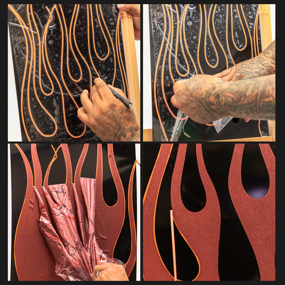 Custom Shop 6" X 150' Roll Of Clear Masking Film/Frisket For Artists, Airbrush Graphics, Automotive - Tracing, Cutting Templates, Stencil Making Airbrush Masking & Film 8 Custom Shop 6" X 150' Roll Of Clear Masking Film/Frisket For Artists, Airbrush Graphics, Automotive - Tracing, Cutting Templates, Stencil Making Airbrush Masking & Film