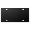 Custom Shop Blank Aluminum License Plate Tag Paint Panels, Black (1 Ea) Aluminum Sign Blanks