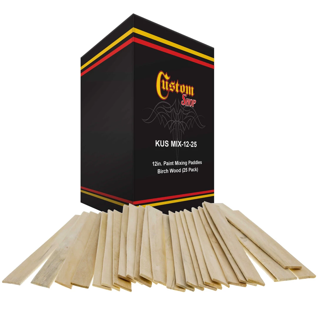 Custom Shop Sticks & Strainers 12 In. Paint Mixing Paddles, Birch Wood (25/Pack) 3 Custom Shop Sticks & Strainers 12 In. Paint Mixing Paddles, Birch Wood (25/Pack)
