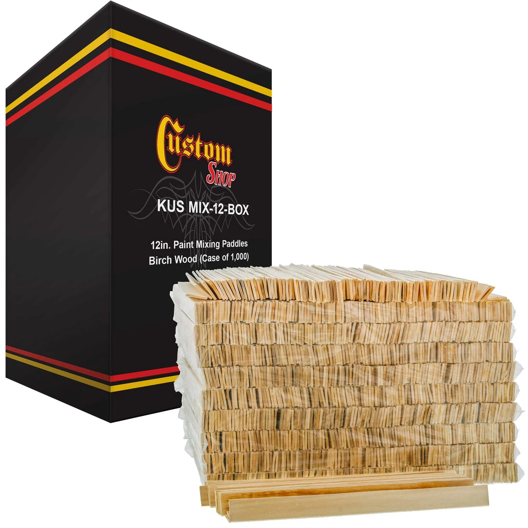 Custom Shop Sticks & Strainers Craft And Paint Sticks - 12" Inch Premium Grade Wood Stirrers / Paddles - Use For Wood Crafts - Paddle To Mix Epoxy Resin Paint - Case Of 1000 Sticks 3 Custom Shop Sticks & Strainers Craft And Paint Sticks - 12" Inch Premium Grade Wood Stirrers / Paddles - Use For Wood Crafts - Paddle To Mix Epoxy Resin Paint - Case Of 1000 Sticks