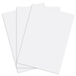 Stencils Custom Shop 8" X 10" Airbrush Stencil Blanks (Pack Of 3 Sheets) - Make, Cut Your Own Stencil Designs - Thick Reusable Mylar