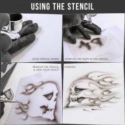 Custom Shop Stencils Complete Live Fire Set Includes 3 Sizes Of All 4 Flame Elements 12 Custom Shop Stencils Complete Live Fire Set Includes 3 Sizes Of All 4 Flame Elements