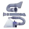 Master Airbrush Airbrush Spray Booths Exhaust Extension Hose Kit For Airbrush Spray Booth That Extends Up To 5.6 Ft (67 In.)