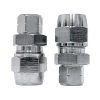 Master Pro Air Hose Fitting For Paint Pressure Pot Air Hoses (Pack Of 2)