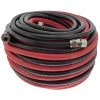 Master Pro Series 50 Foot Air And Fluid Hose Assembly Set With 3/8" NPS Air And 1/4" NPS Fluid Fittings For Spray Guns, Paint Pressure Pot Tanks, HD