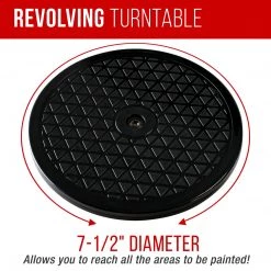 Master Airbrush Portable Hobby Airbrush Spray Booth Kit With 7.5 In. Diameter Revolving Turntable (Exhaust Extension Hose Not Included) 12 Master Airbrush Portable Hobby Airbrush Spray Booth Kit With 7.5 In. Diameter Revolving Turntable (Exhaust Extension Hose Not Included)