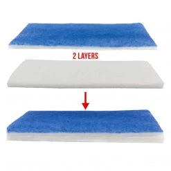 Master Airbrush Airbrush Spray Booths Filter Set For Portable Airbrush Spray Booth That Fits Master, Paasche, Sky Enterprise, Air Hobby And More