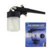 Master Airbrush Master Economy E98 Single-Action External Mix Siphon Feed Airbrush With Fine Tip, Attached 3/4 Oz Jar & 5 Ft. Air Hose