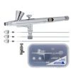 Master Airbrush Master Performance G266 Pro Set Dual-Action Gravity Feed Airbrush Set With 3 Nozzle Sets (0.2, 0.3 & 0.5 Mm) 1/16 Oz Cup & Cutaway Handle Gravity Feed Airbrushes