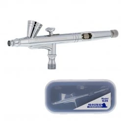 Master Airbrush Master Performance G26 Multi-Purpose Precision Dual-Action Gravity Feed Airbrush, 0.2 Mm Tip, 1/16 Oz Cup & Cutaway Handle Gravity Feed Airbrushes
