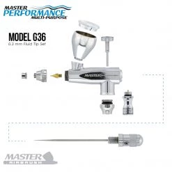 Master Airbrush Master Performance G36 Multi-Purpose Precision Single-Action