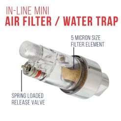 Master Airbrush Multi-Purpose Airbrush Kit With Mini Compressor, Dual-Action Gravity Feed Airbrush. Air Hose And 8 Color Tattoo Paint Set Face & Body Art Systems