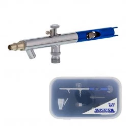 Master Airbrush Siphon Feed Airbrushes Master Performance S58 Multi-Purpose Precision Dual-Action Siphon Feed Airbrush, 0.35 Mm Tip, 3/4 Oz Bottle, 1/6 Oz Color Cup, Cutaway Handle