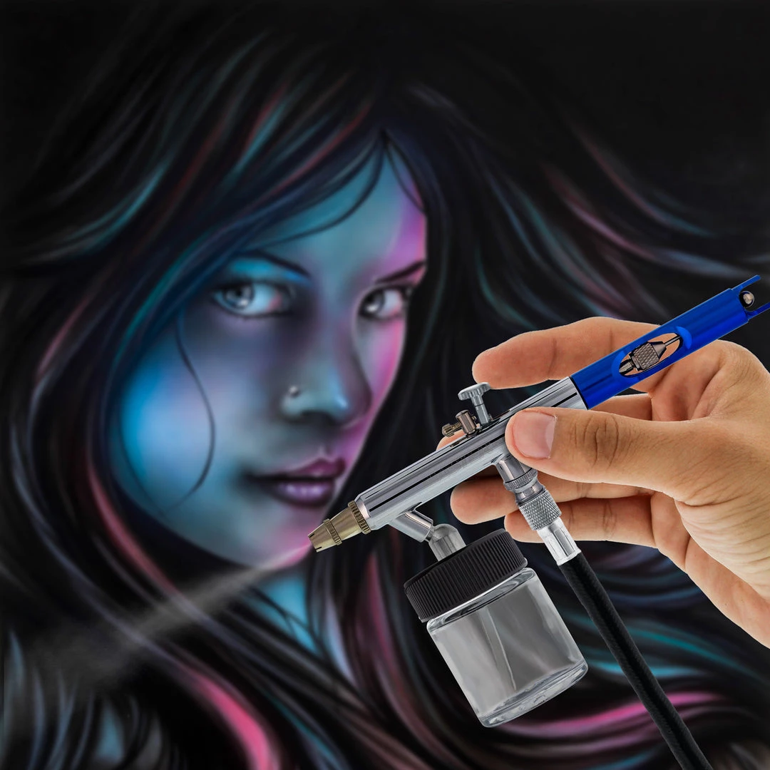 Master Airbrush Siphon Feed Airbrushes Master Performance S58 Multi-Purpose Precision Dual-Action Siphon Feed Airbrush, 0.35 Mm Tip, 3/4 Oz Bottle, 1/6 Oz Color Cup, Cutaway Handle 8 Master Airbrush Siphon Feed Airbrushes Master Performance S58 Multi-Purpose Precision Dual-Action Siphon Feed Airbrush, 0.35 Mm Tip, 3/4 Oz Bottle, 1/6 Oz Color Cup, Cutaway Handle