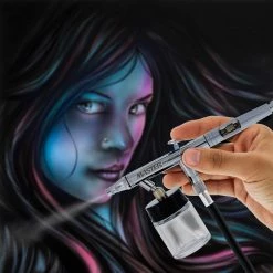 Master Airbrush Master Hi-Flow S622 Pro Set Dual-Action Siphon Feed Airbrush Set With 3 Nozzle Sets (0.3, 0.5 & 0.8mm) & 1 Bottle Siphon Feed Airbrushes 13 Master Airbrush Master Hi-Flow S622 Pro Set Dual-Action Siphon Feed Airbrush Set With 3 Nozzle Sets (0.3, 0.5 & 0.8mm) & 1 Bottle Siphon Feed Airbrushes