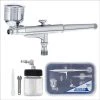 Master Airbrush Gravity Feed Airbrushes Master Performance SB84 Multi-Purpose Precision Dual-Action Side Bowl Feed Airbrush, 0.3 Mm Tip, Gravity & Siphon Cups