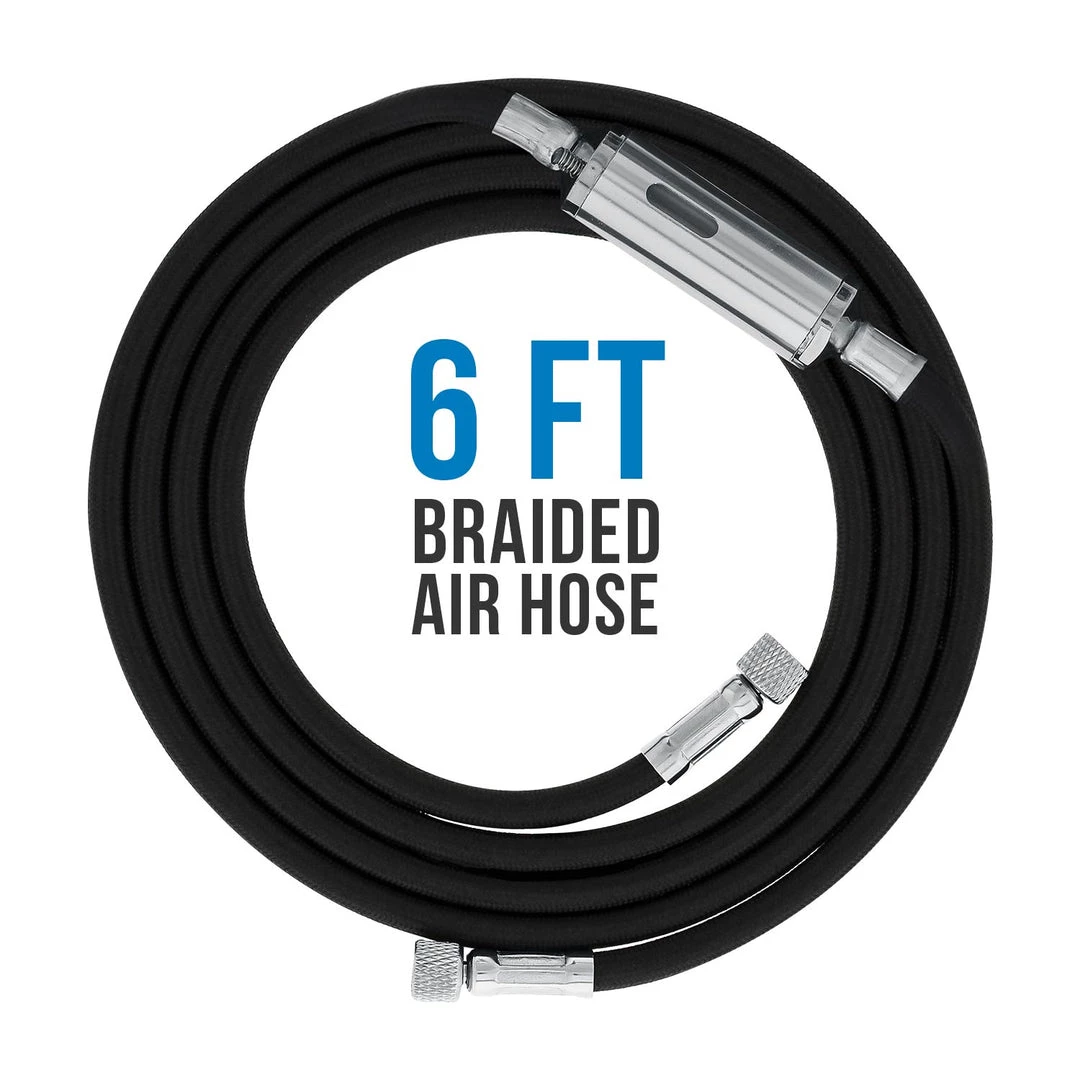 Master Airbrush Model TC-77 - Professional Super Quiet High Performance Compact Airbrush Compressor With Small Air Tank, Moisture Trap & Hose 5 Master Airbrush Model TC-77 - Professional Super Quiet High Performance Compact Airbrush Compressor With Small Air Tank, Moisture Trap & Hose