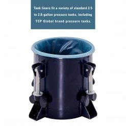 Master Pro 2.8 Gallon Paint Pressure Pot Tank Liners, Pack Of 48 - Disposable Liners That Fit Most 2.5 To 2.8 Gallon Tanks, TCP Global Models Pressure Pots 8 Master Pro 2.8 Gallon Paint Pressure Pot Tank Liners, Pack Of 48 - Disposable Liners That Fit Most 2.5 To 2.8 Gallon Tanks, TCP Global Models Pressure Pots