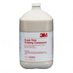 3M Super Duty Heavy Cutting Rubbing Compound, 1 Gallon, 05955