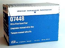 3M Scotch-Brite Ultra Fine Hand Pad For Final Sanding Of Primer, 07448 (1/Pack) Scuffpads