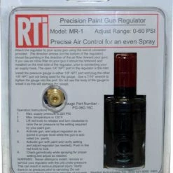 Reading Technologies, Inc. New Rti Paint Spray Gun Air Regulator-Micrometer With Gauge HVLP Auto Car Trap Air Valves & Regulators
