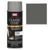 SEM Leather Coatings Classic Coat - Leather & Vinyl Flexible Coating, Medium Graphite (Ford ZUCA), 12 Oz. Aerosol
