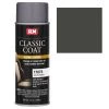 SEM Classic Coat - Leather & Vinyl Flexible Coating, Medium Dark Graphite (Ford ZU4A), 12 Oz. Aerosol